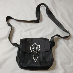 Trapstar Black Messenger Bag